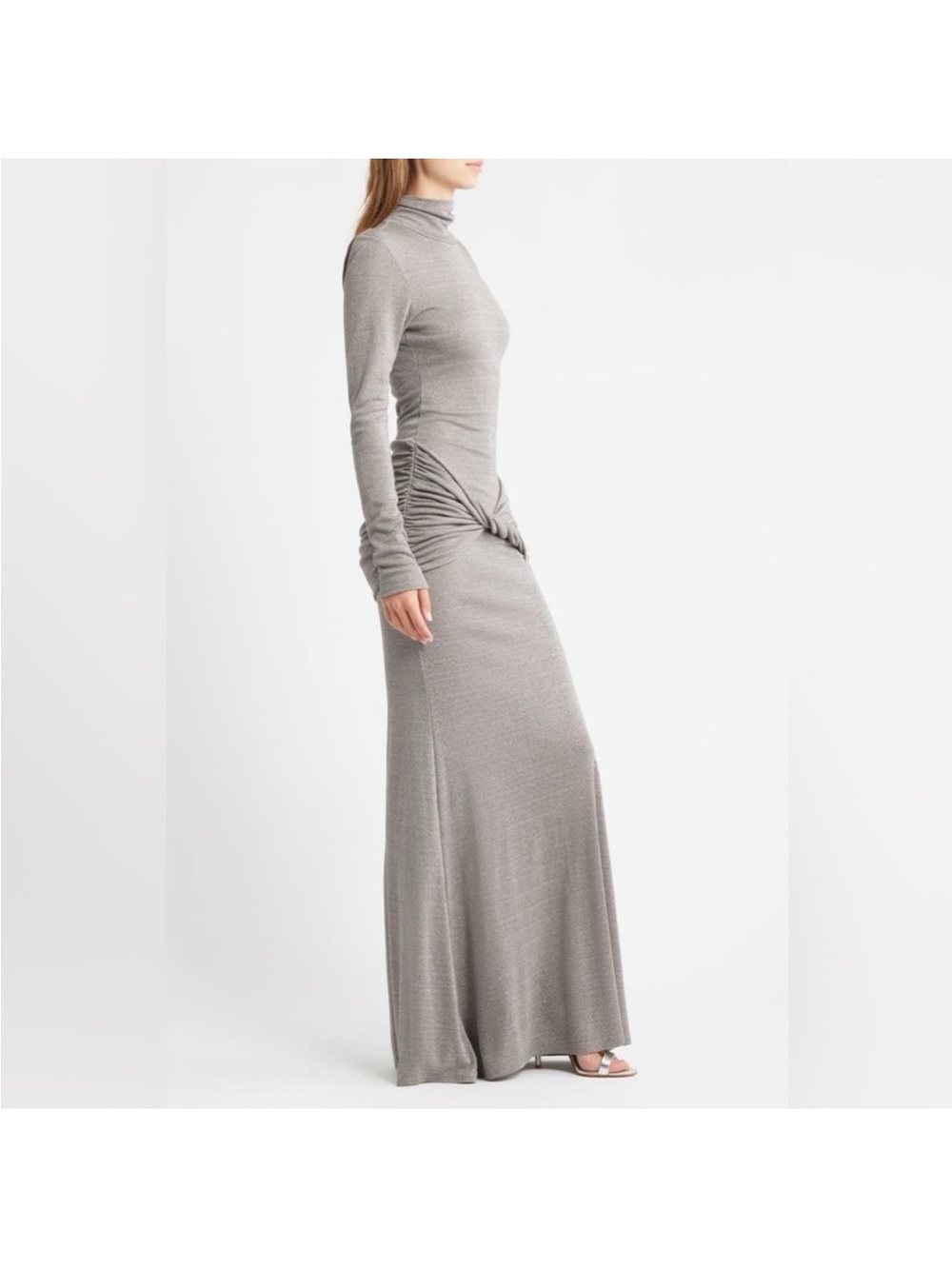 Nwot -New Unworn Delfi Collective Anastasia Metallic
Twist Front Long Sleeve Max